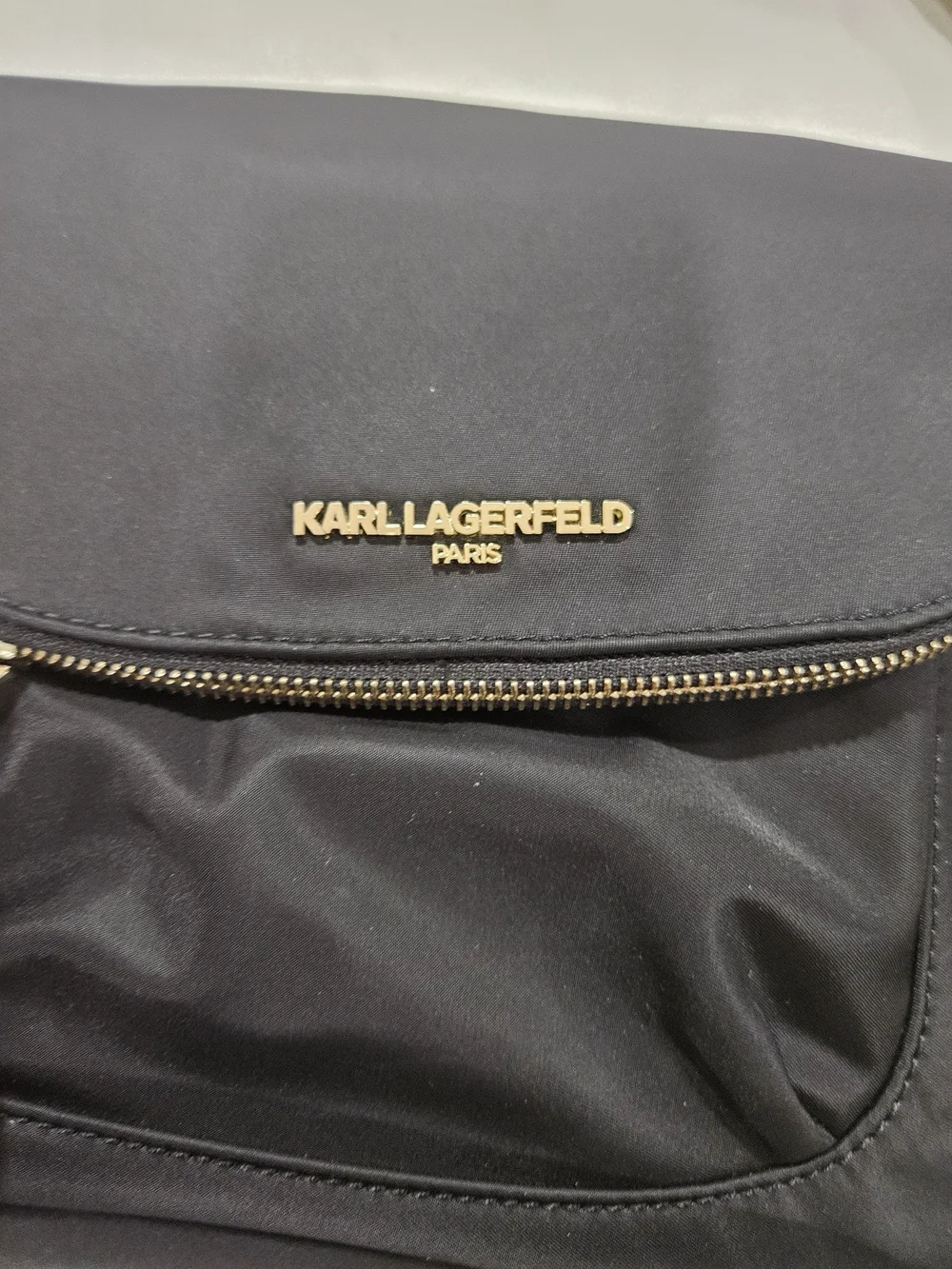 Karl Lagerfeld Black Crossbody Shoulder Bag